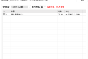 哔哩哔哩视频下载器v1.0.7