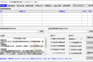 WimTool v1.6.2024.1111便携版