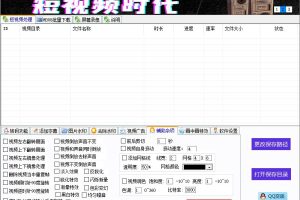 短视频搬运伪原创处理助手