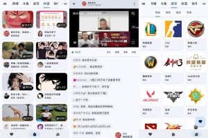 斗鱼B站虎牙抖音四合一直播 PC+安卓+电视